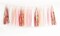 20PCS Shiny Tassel Garland Tissue Paper Tassel Banner,Table Decor,Tassels Party Decor Supplies - Rose Gold,Peach Color,Light Pink,White